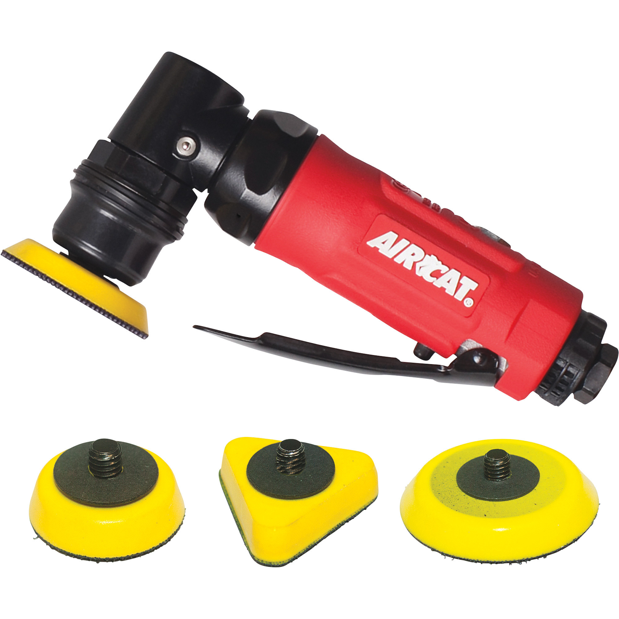 AIRCAT Orbital Air Sander/Polisher, 13,000 RPM, 2.5 CFM, Model# 6320